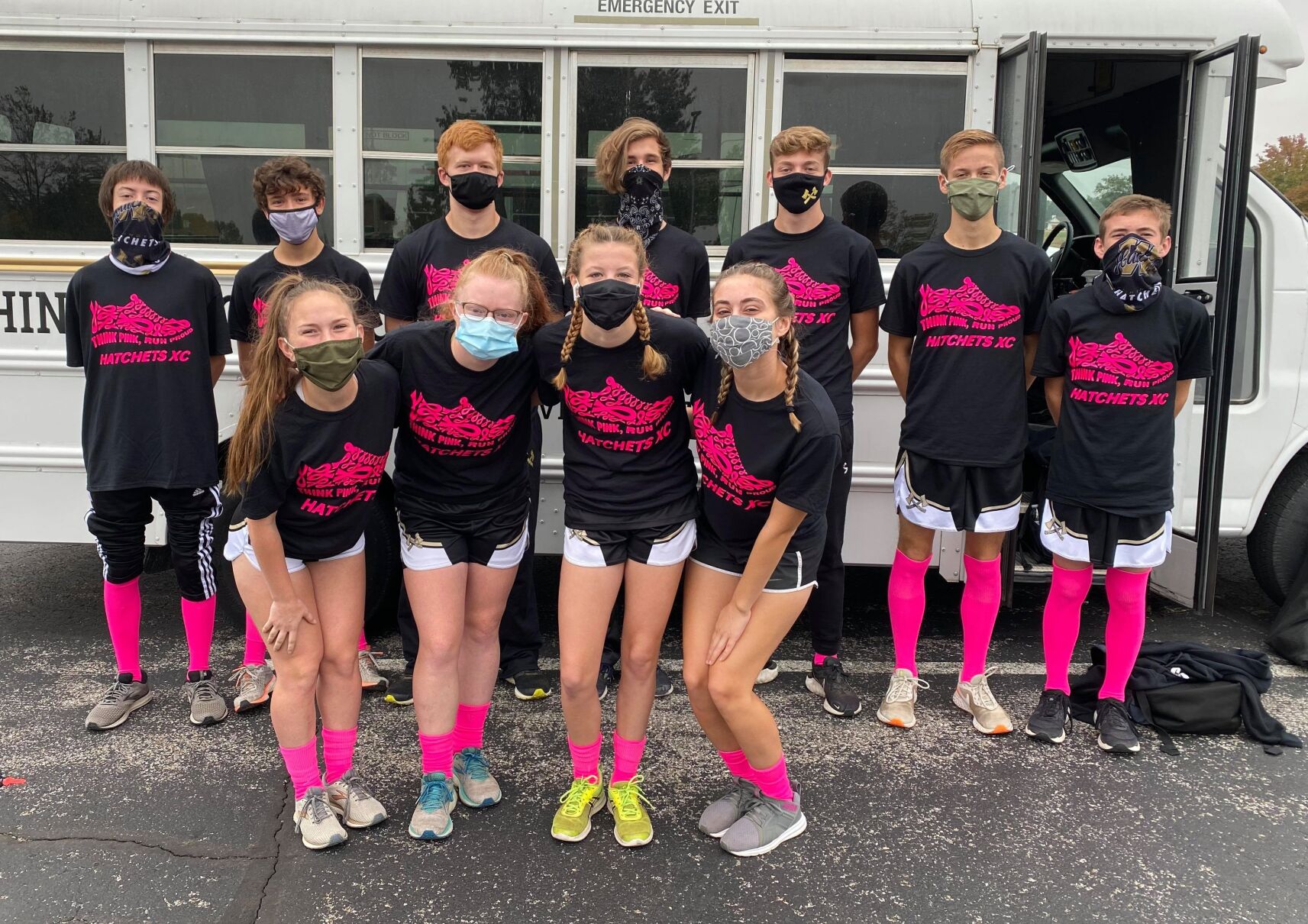 Think Pink runners standalone